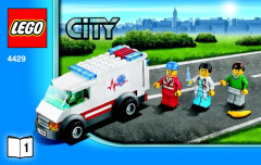 LEGO 4429 instructions page 1 – build guide