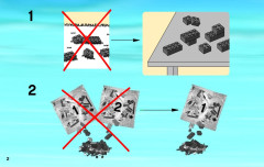 LEGO 4429 instructions page 2 – build guide