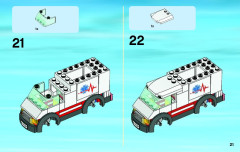 LEGO 4429 instructions page 21 – build guide