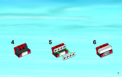 LEGO 4429 instructions page 7 – build guide