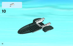 LEGO 4429 instructions page 10 – build guide