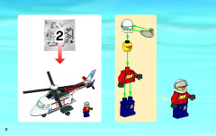 LEGO 4429 instructions page 2 – build guide