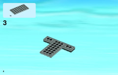 LEGO 4429 instructions page 4 – build guide
