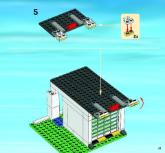 LEGO 4429 instructions page 21 – build guide