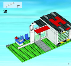 LEGO 4429 instructions page 35 – build guide