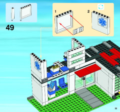 LEGO 4429 instructions page 55 – build guide