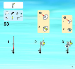 LEGO 4429 instructions page 69 – build guide