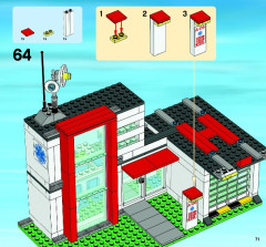 LEGO 4429 instructions page 71 – build guide