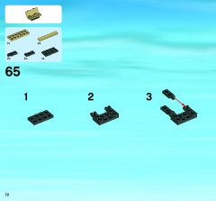 LEGO 4429 instructions page 72 – build guide