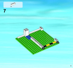 LEGO 4429 instructions page 9 – build guide