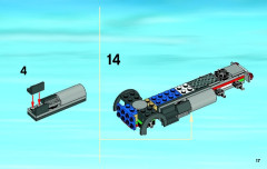 LEGO 4430 instructions page 17 – build guide