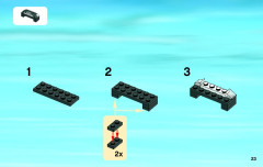 LEGO 4430 instructions page 23 – build guide