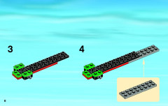 LEGO 4430 instructions page 6 – build guide