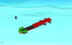 LEGO 4430 instructions page 8 – build guide