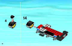 LEGO 4430 instructions page 16 – build guide