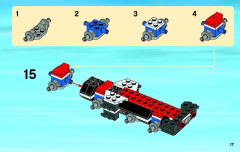 LEGO 4430 instructions page 17 – build guide