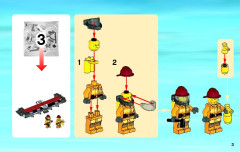 LEGO 4430 instructions page 3 – build guide