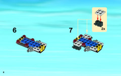 LEGO 4430 instructions page 6 – build guide