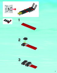 LEGO 4430 instructions page 3 – build guide