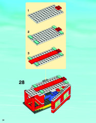 LEGO 4430 instructions page 34 – build guide