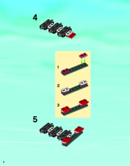 LEGO 4430 instructions page 4 – build guide