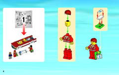 LEGO 4431 instructions page 4 – build guide