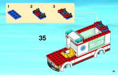 LEGO 4431 instructions page 43 – build guide