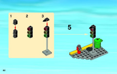 LEGO 4431 instructions page 62 – build guide