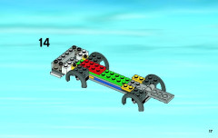 LEGO 4432 instructions page 17 – build guide