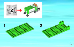 LEGO 4432 instructions page 43 – build guide