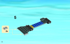 LEGO 4432 instructions page 8 – build guide