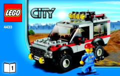LEGO 4433 instructions page 1 – build guide