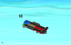 LEGO 4433 instructions page 10 – build guide