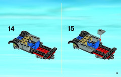 LEGO 4433 instructions page 13 – build guide