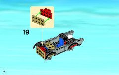 LEGO 4433 instructions page 16 – build guide
