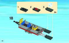 LEGO 4433 instructions page 22 – build guide