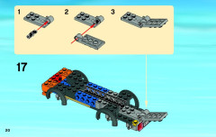 LEGO 4434 instructions page 20 – build guide