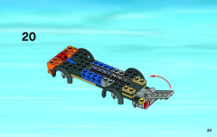 LEGO 4434 instructions page 23 – build guide