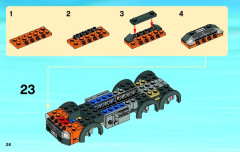 LEGO 4434 instructions page 26 – build guide