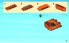 LEGO 4434 instructions page 33 – build guide