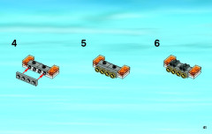 LEGO 4434 instructions page 41 – build guide