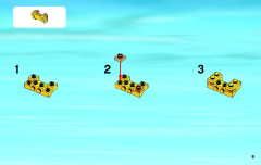 LEGO 4435 instructions page 9 – build guide