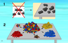 LEGO 4436 instructions page 2 – build guide
