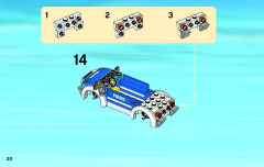 LEGO 4436 instructions page 20 – build guide