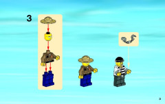 LEGO 4436 instructions page 3 – build guide