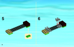 LEGO 4436 instructions page 6 – build guide