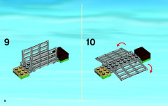 LEGO 4436 instructions page 8 – build guide