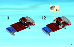 LEGO 4437 instructions page 21 – build guide