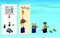 LEGO 4437 instructions page 4 – build guide