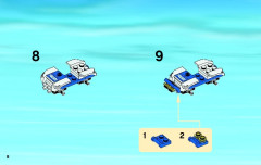 LEGO 4437 instructions page 8 – build guide